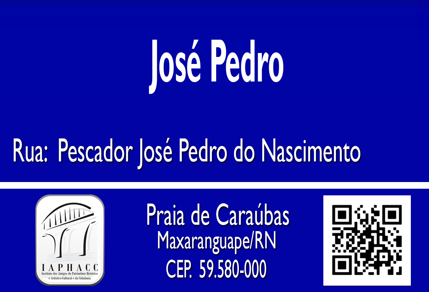 7. PLACA JOSÉ PEDRO